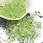 Spray Painted Glass Seed Beads