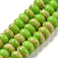 Synthetic Imperial Jasper Dyed Beads Strands