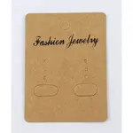 Paper Earring Display Card