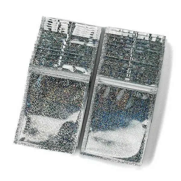30Pcs Laser Plastic Zip Lock Bags