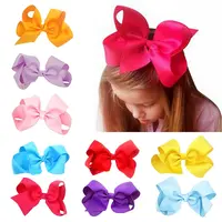 Grosgrain Bowknot Alligator Hair Clips