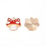 Zinc Alloy Enamel Pendants