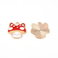 Zinc Alloy Enamel Pendants