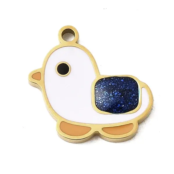 304 Stainless Steel Enamel Charms