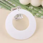 Exaggerated Big Circle Acrylic Pendants