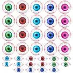 36Pcs 9 Styles Halloween Translucent Resin Decoden Cabochons