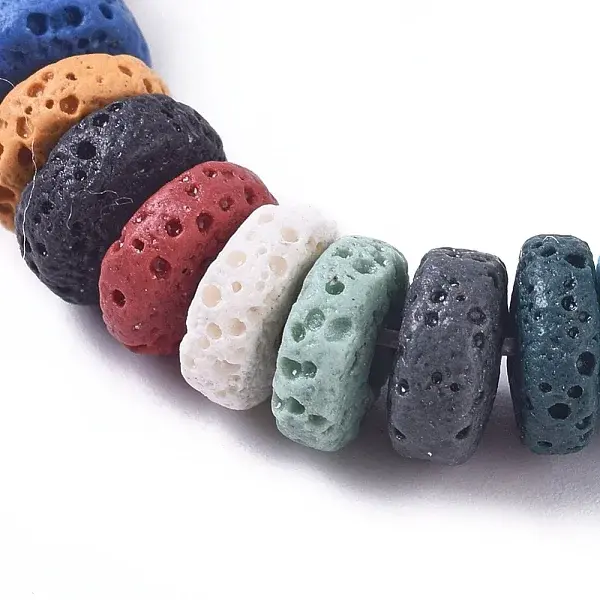 Natural Lava Rock Beads Strands