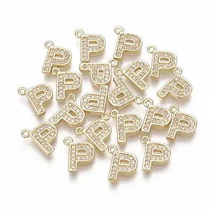 Brass Cubic Zirconia Charms