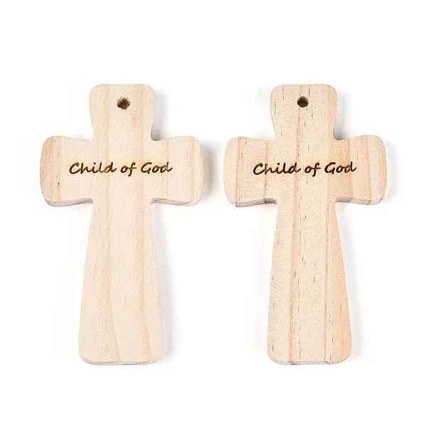 Natural Pine Wood Big Pendants