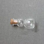 Gourd Shape Miniature Glass Bottles