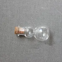 Gourd Shape Miniature Glass Bottles