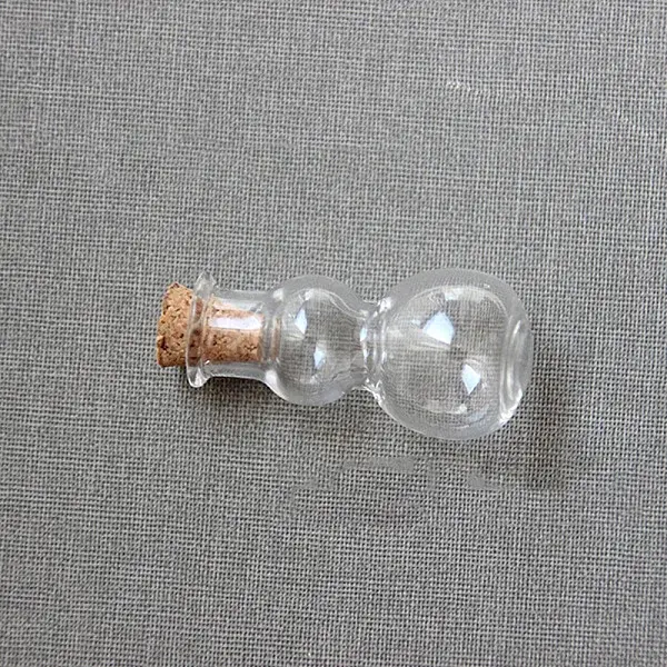 Gourd Shape Miniature Glass Bottles