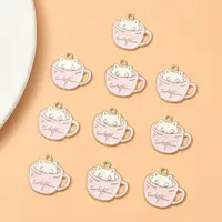 Alloy Enamel Pendants