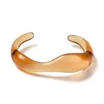 Transparent Acrylic Open Cuff Bangle for Women