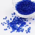8/0 Frosted Round Glass Seed Beads