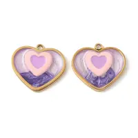 304 Stainless Steel Enamel Pendants