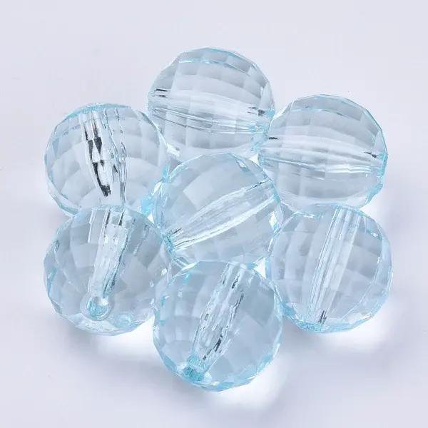 Transparent Acrylic Beads