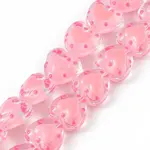 Transparent Glass Beads Strands