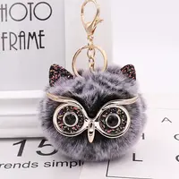 Pom Pom Ball Keychain