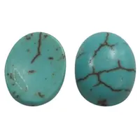 Synthetic Howlite Cabochons