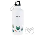 Turistická smaltovaná fľaša Život v lese