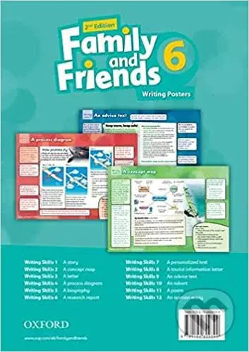 Family and Friends 6: Writing Posters (2nd Edition)