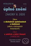 Aktualizace II/1 (Zákon o obchodních korporacích, Notářský řád)