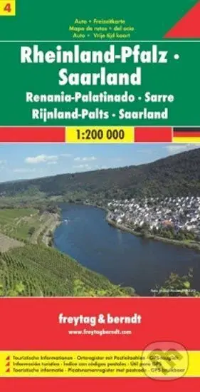 Rheinland-Pfalz,Saarland/Porýní-Falcko,Sársko 1:200T/automapa