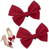 Bowknot Polyester Shoe Decorations