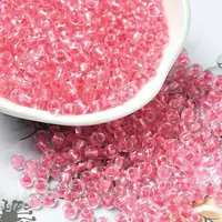 Transparent Glass Round Seed Beads