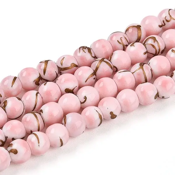 Baking Painted Glass Beads