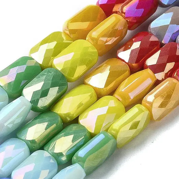 Electroplate Glass Beads Strands