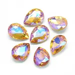 Pointed Back Glass Rhinestone Cabochons