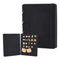 8 Pages Felt Shoe Charms Collection Binder Book