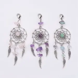 Natural Chip Gemstone Pendant Decorations