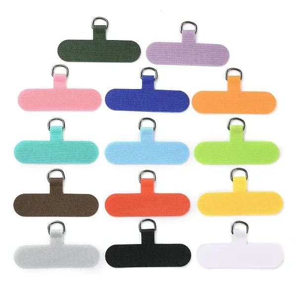 Cloth Mobile Phone Lanyar Patch Fixing Gasket