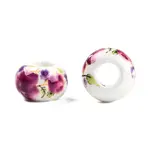 Handmade Porcelain European Beads