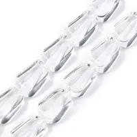 Transparent Glass Beads Strands