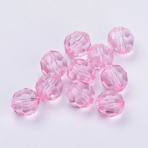 Transparent Acrylic Beads