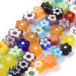 Handmade Millefiori Glass Lampwork Bead Strands