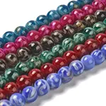 Baking Painted Glass Bead Strands