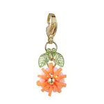 Flower Polymer Clay & Glass Pendants Decorations