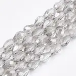 Electroplate Glass Beads Strands