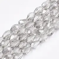 Electroplate Glass Beads Strands