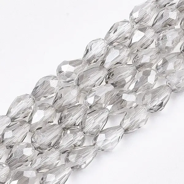 Electroplate Glass Beads Strands