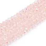 Electroplate Glass Beads Strands