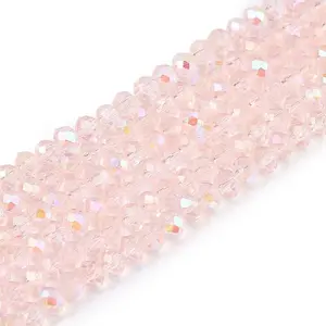 Electroplate Glass Beads Strands