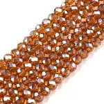 Electroplate Glass Beads Strands