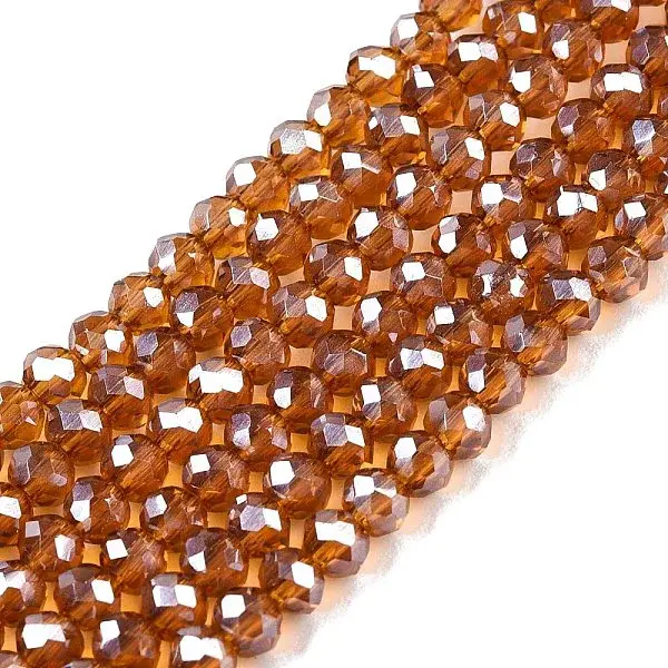 Electroplate Glass Beads Strands