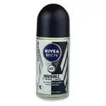 NIVEA MEN Invisible Black & White antiperspirant roll-on pre mužov 50 ml